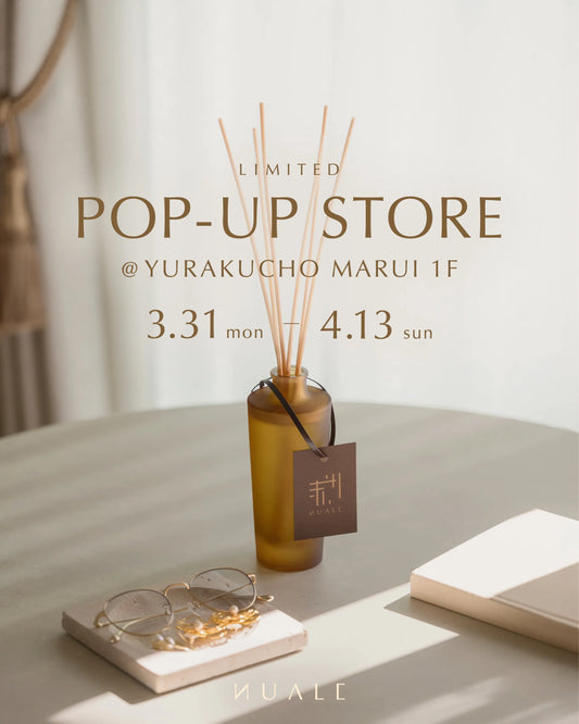 【出店情報】有楽町マルイにて期間限定ポップアップストアを出店いたします